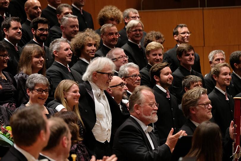 Enoch zu Guttenberg und die Chorgemeinschaft Neubeuern