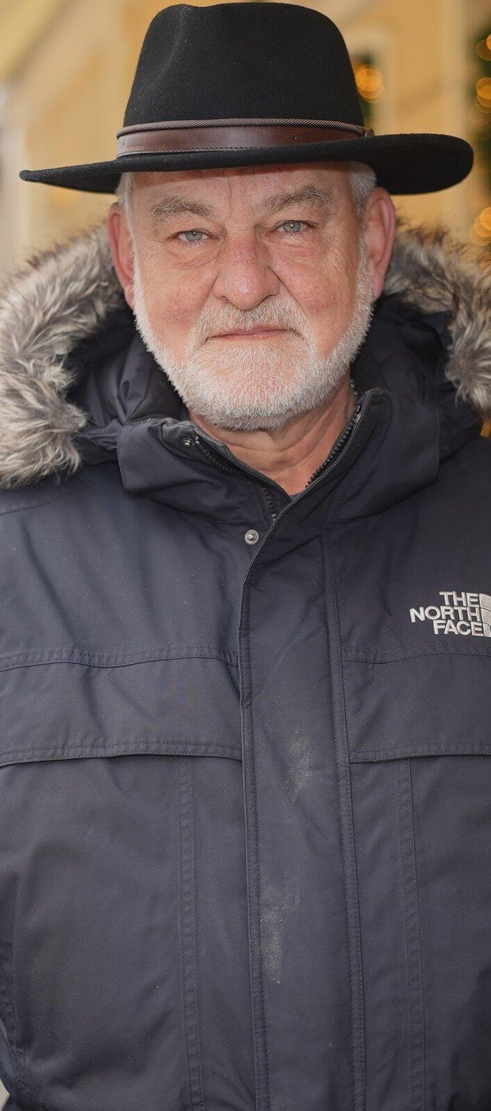 Kurt Dippel (64), Rentner. Kurt Dippel (64), Rentner.