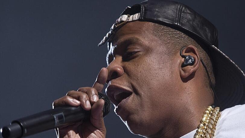 Jay Z bei einem Auftritt Jay Z bei einem Auftritt