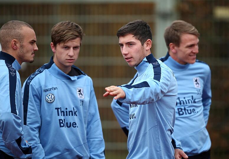 Pieksen und laufen: Die Spieler des TSV 1860 beim Laktattest am Olympiagelände. Klicken Sie sich durch die Bilder.