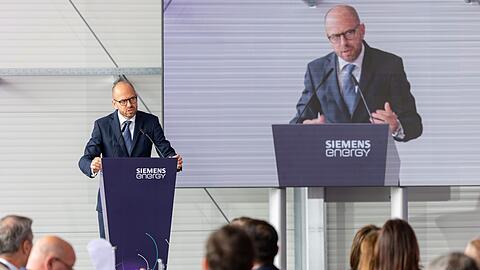 Siemens-Energy-Chef Bruch: "Wir brauchen einen zivilen Operationsplan." (Archivbild)