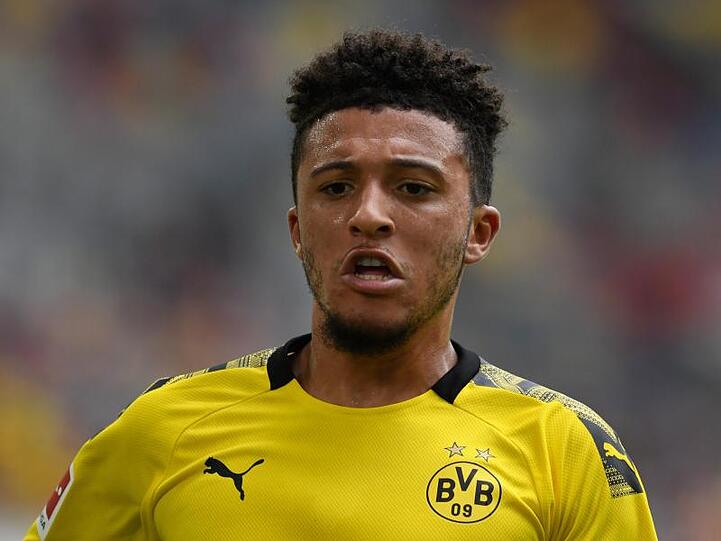 Der mögliche Transfer von Jadon Sancho zu Manchester United bleibt für Borussia Dortmund ein Dauerthema.