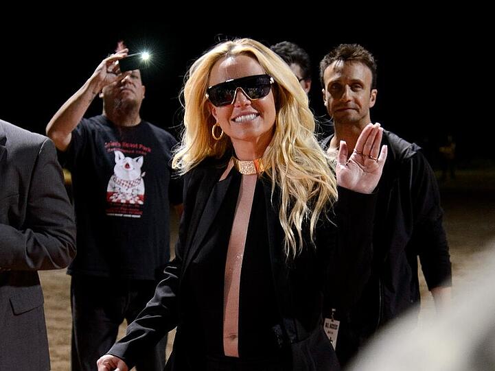 Britney Spears bei der Ankündigung des Las-Vegas-Engagements am 17. September