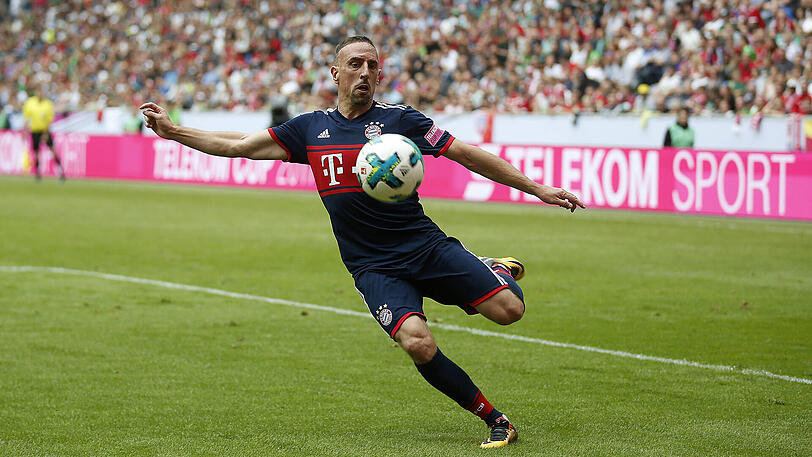 Franck Ribéry mit einer tadellosen Leistung. Der Franzose war einer der Aktivposten im Bayern-Spiel.
