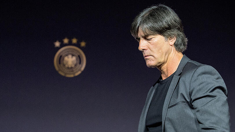 Bundestrainer Jogi Löw bei der Bekanntgabe des vorläufigen WM-Kaders der deutschen Nationalmannschaft.