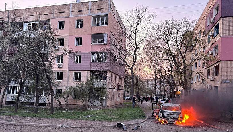 Nach ukrainischen Angaben sind unter den Opfern des Angriffs auch sechs Kinder.