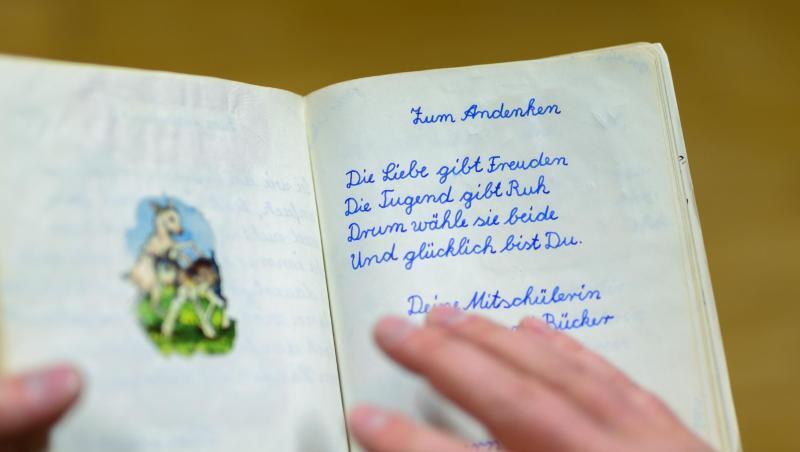 Blick ins Poesiealbum.