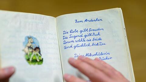 Blick ins Poesiealbum.