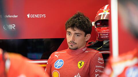 Hatte viel Pech: Charles Leclerc.
