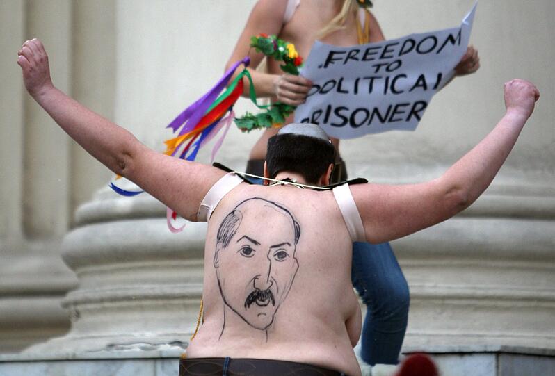 Femen-Nacktprotest: Die Bilder
