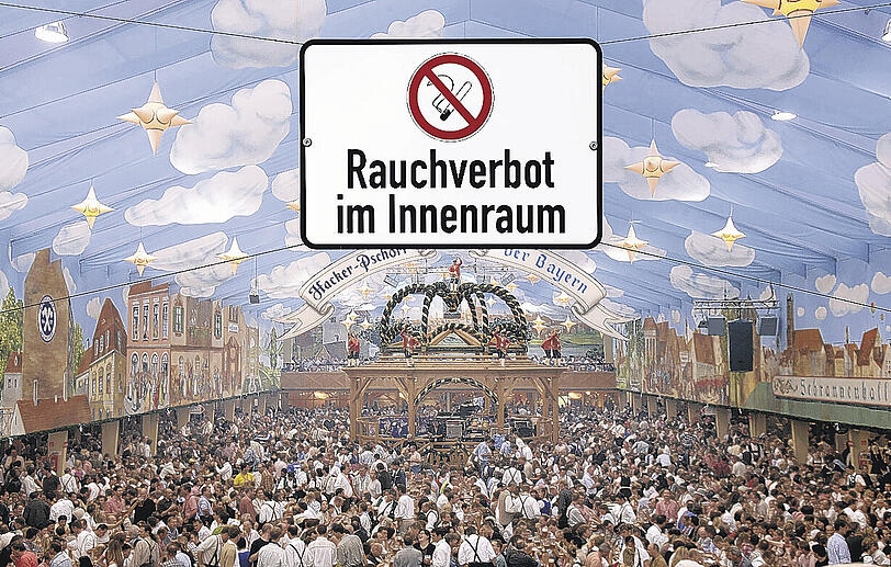 Verwirrung komplett: Bei Ammer, Heimer und Able wird heuer doch nicht gequalmt.