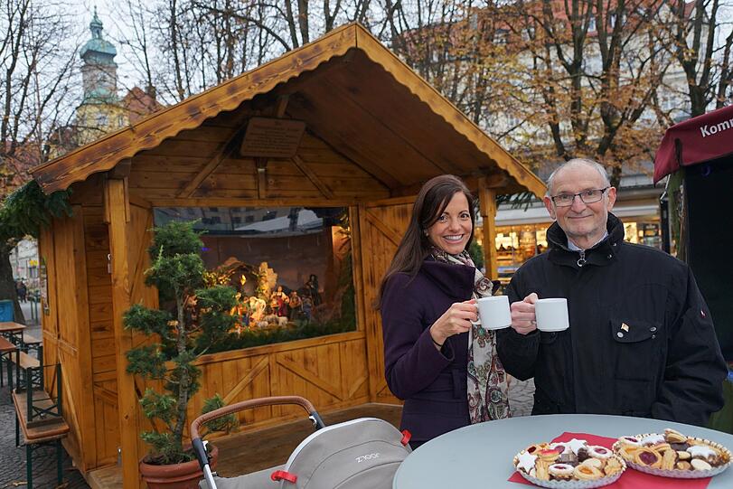 Hier gibt es wirklichen Winterzauber: der Christkindlmarkt am Viktualienmarkt