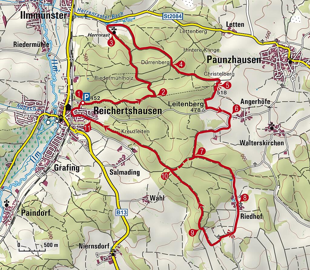 Touren in der Hallertau: Wandern zwischen Wald und Hopfen