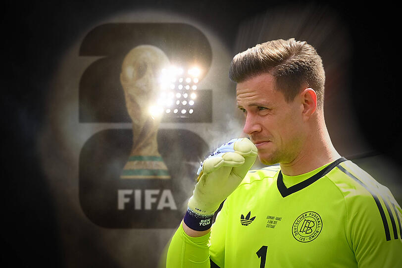 Großes Verletzungspech: Marc-André ter Stegen. Großes Verletzungspech: Marc-André ter Stegen.