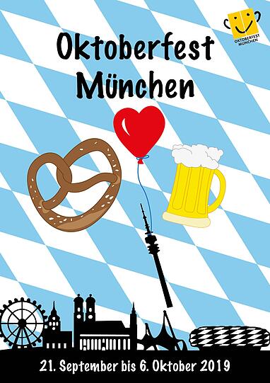 Welches Motiv wird zum Wiesnplakat 2019? 52 Motive stehen insgesamt online zur Auswahl.