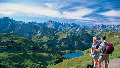 Blick auf den Seealpsee Blick auf den Seealpsee