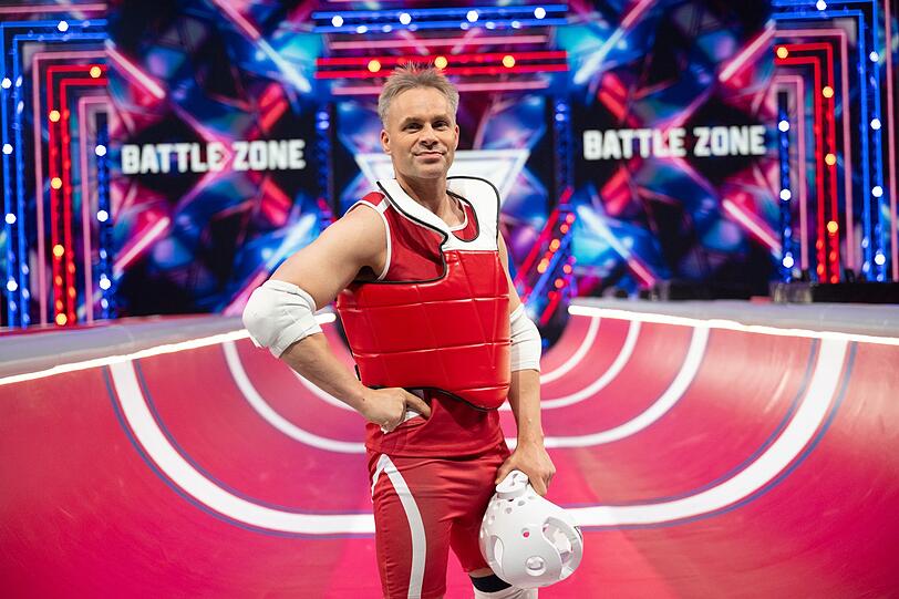 Sebastian (47) war schon in den 90er-Jahren Fan der Originalshow "American Gladiators". F&uuml;r ihn wird mit der Teilnahme am Revival ein Traum wahr - aber er muss verletzungsbedingt aufgeben.