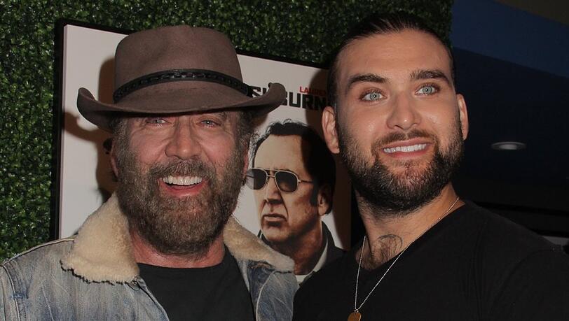 Zwei Männer, neun Ehen: Nicolas Cage und Sohn Weston.
