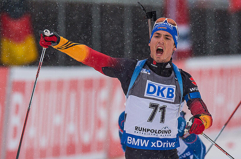 Zweiter im 10km-Sprint und Sieger im Massenstart über 15 Kilometer. Für Simon Schempp ein perfekter Weltcup in Ruhpolding.