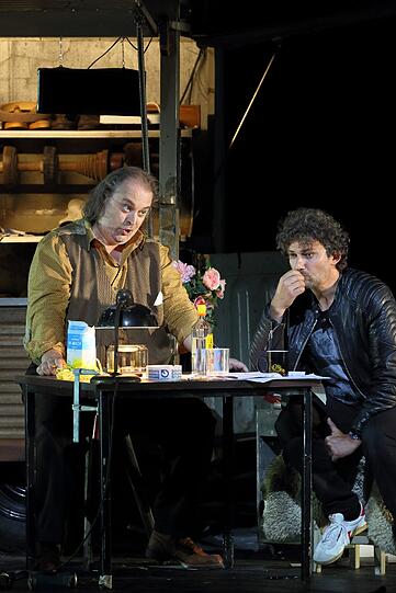 Richard Wagners "Die Meistersinger von Nürnberg" in der Inszenierung von David Bösch im Nationaltheater.