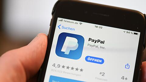 Um Paypals virtuelle Geldbörse nutzen zu können, müssen die Nutzer die neuste Version der Paypal-App auf ihrem Telefon installiert haben.
