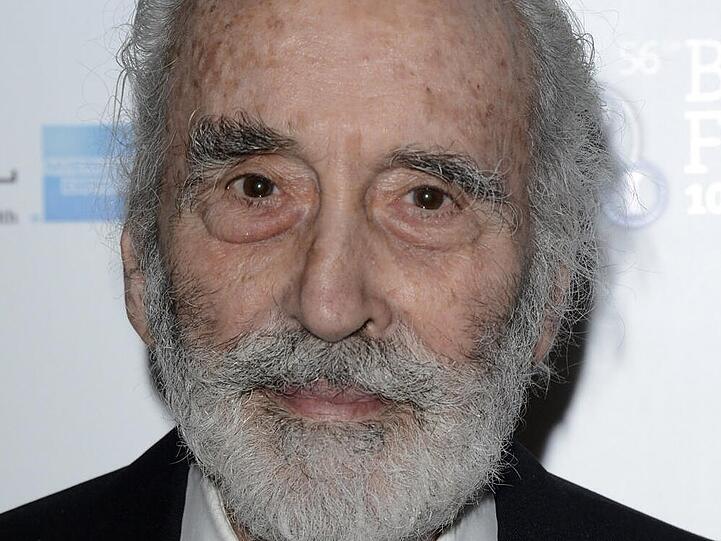 Christopher Lee ist auch im hohen Alter von 91 Jahren noch aktiv