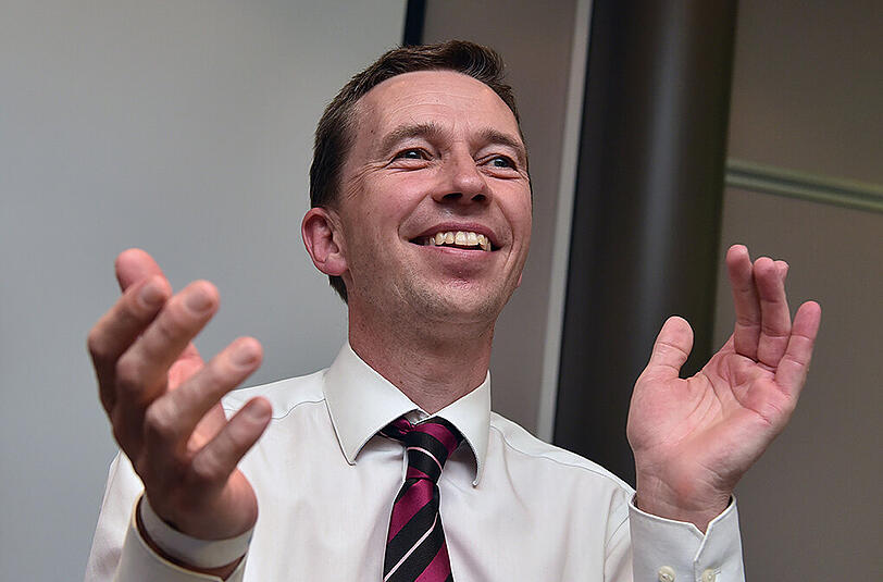 Der ehemalige Parteichef der AfD, Bernd Lucke, Mitte Juli nach Gründung der neuen Partei ALFA.