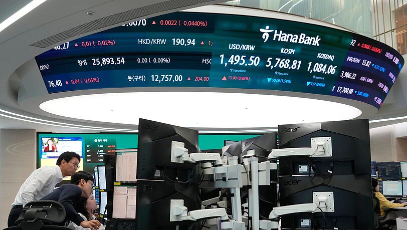 Der s&uuml;dkoreanische Leitindex Kospi steigt den zweiten Tag in Folge.