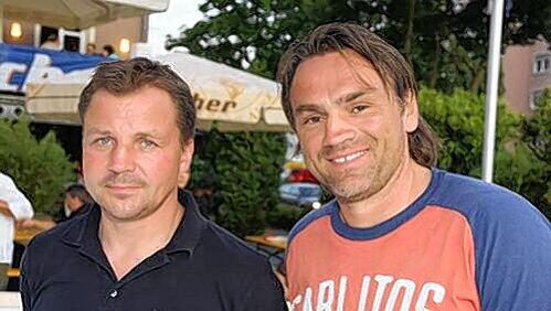 Vorfreude pur auf die neue Saison: Tiger-Trainer Andreas Brockmann und Manager Lorenz Funk (rechts). Vorfreude pur auf die neue Saison: Tiger-Trainer Andreas Brockmann und Manager Lorenz Funk (rechts).