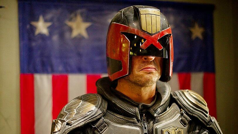 Hauptdarsteller Karl Urban als Dredd Hauptdarsteller Karl Urban als Dredd
