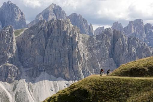 Das Eisacktal bietet sowohl Extrembikern als auch Genussradlern die ultimative Biketour.