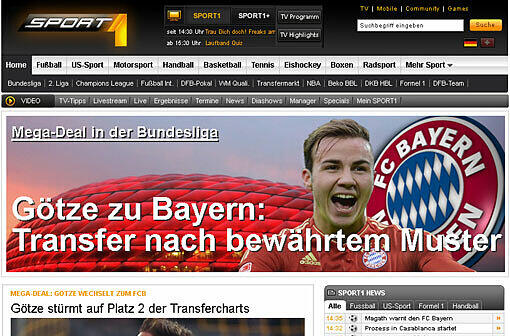 Sport1 sieht "bewährte Muster" bei dem Bayern-Deal