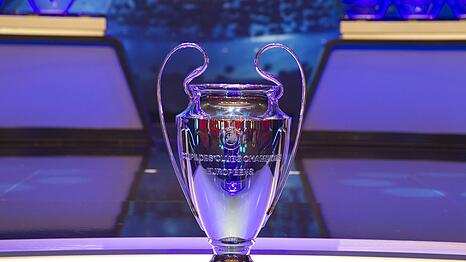 Diesen Pott wollen die Bayern am Ende der Saison in die Luft stemmen: Die Champions-League-Troph&auml;e.