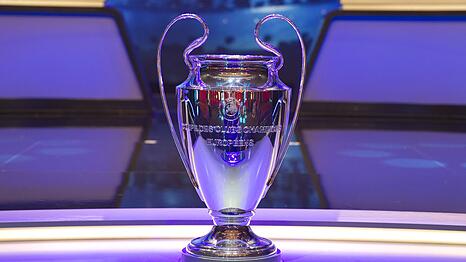 Diesen Pott wollen die Bayern am Ende der Saison in die Luft stemmen: Die Champions-League-Troph&auml;e.