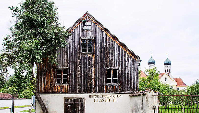 Die Glashütte beim Kloster Benediktbeuern. Die Glashütte beim Kloster Benediktbeuern.