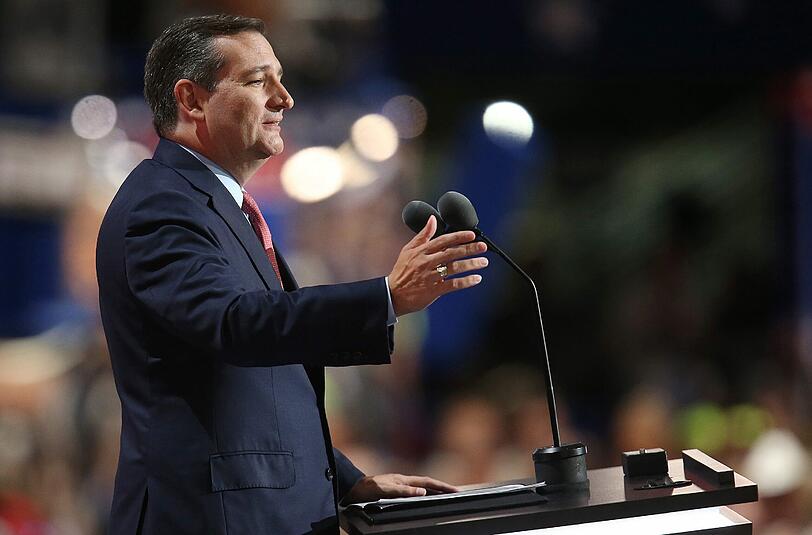 "Steht für Euer Gewissen ein und wählt Kandidaten, die die Verfassung verteidigen": Ted Cruz. Foto: Davis Maxwell