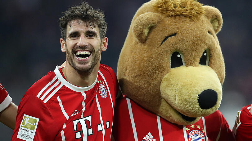 Javi Martínez fühlt sich in München sehr wohl, und das sieht man dem strahlenden Fußballer auch an!