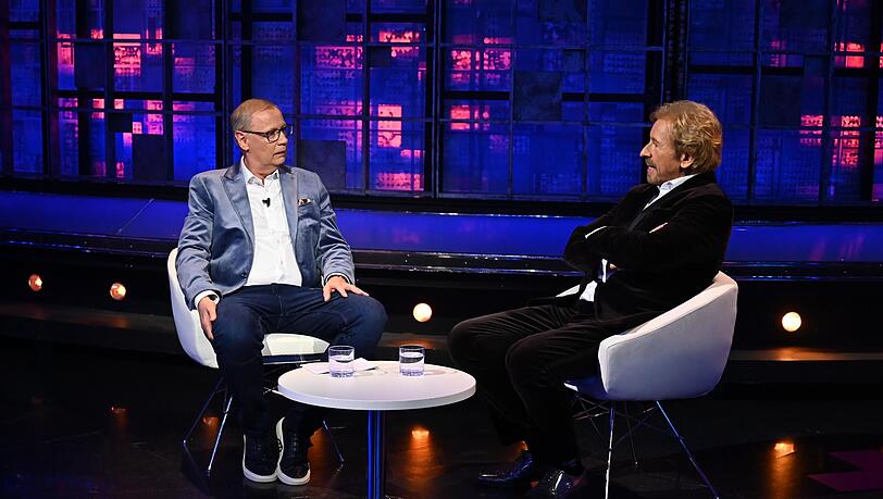 Günther Jauch sprach mit Thomas Gottschalk über dessen Krebserkrankung. Günther Jauch sprach mit Thomas Gottschalk über dessen Krebserkrankung.