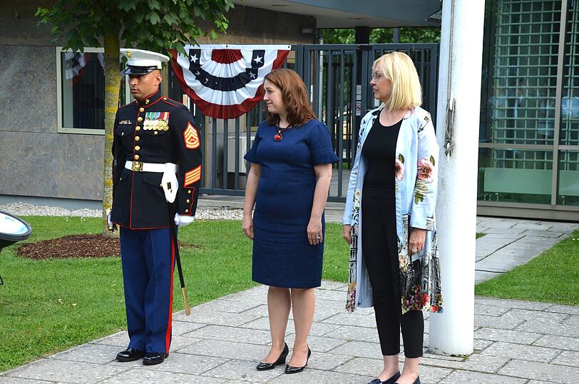 US-Konsulin Jennifer Gavito hat zur Independence-Day-Feier eingeladen.