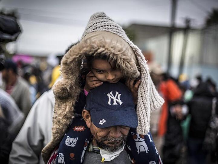 Was ist schlimmer, die Not an der mexikanischen Grenze oder die gefährliche Heimat? Mehrere hundert mittelamerikanische Migranten haben ihren Versuch aufgegeben, in die USA zu gelangen.