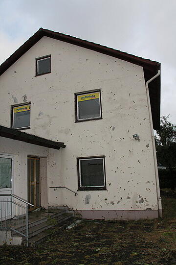 Ein heftiges Unwetter ging über den Landkreis Erding nieder - die Bilder.