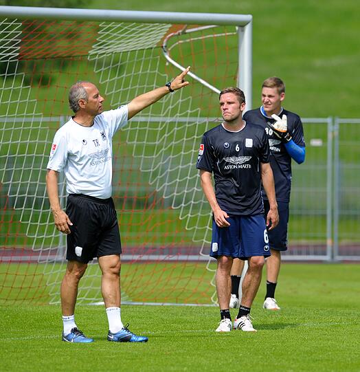 Coach Reiner Maurer gibt die Richtung vor.