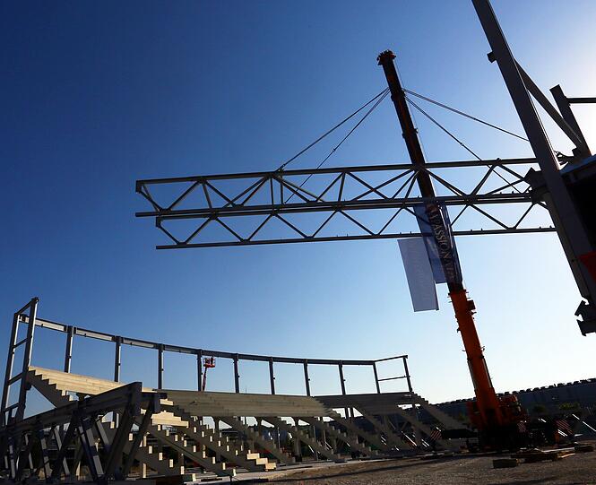 Die Bilder von der Apassionata-Baustelle in Fröttmaning.