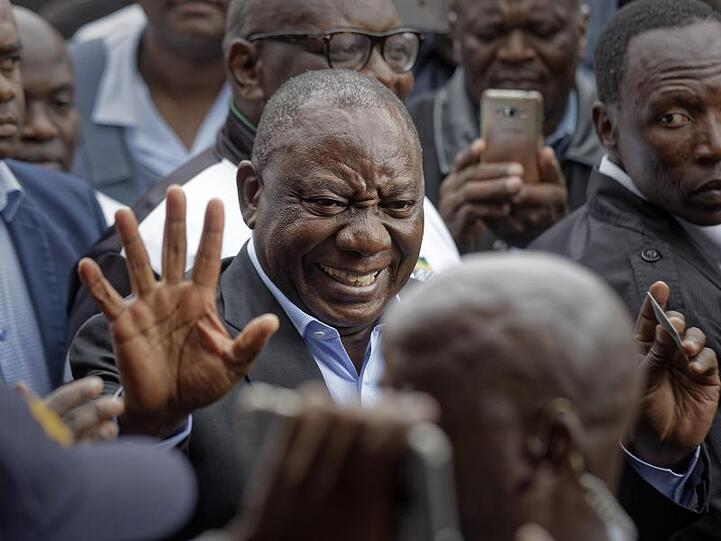 Cyril Ramaphosa scheint eine zweite Amtszeit als Präsident in Südafrika sicher.
