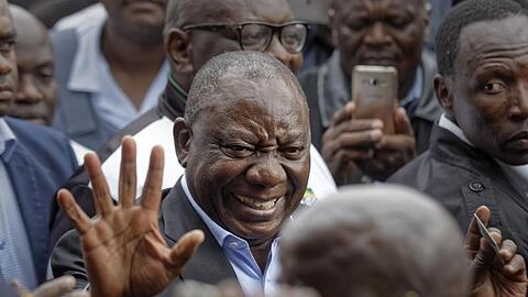 Cyril Ramaphosa scheint eine zweite Amtszeit als Präsident in Südafrika sicher.