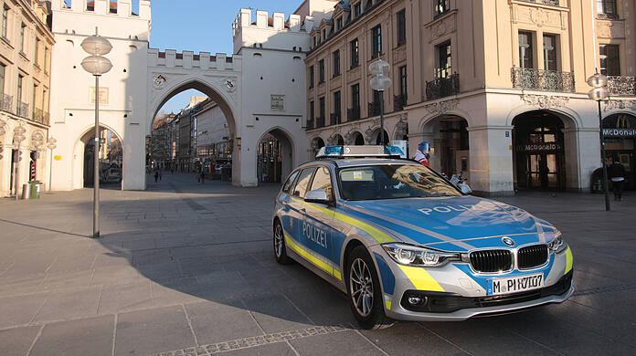 Eine Polizeistreife hat am Stachus einen mutmaßlichen Sexualtäter festgenommen. (Symbolbild)