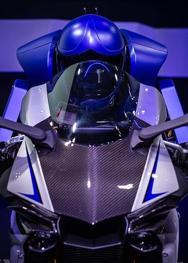 Überall eckig: Das Yamaha Concept Bike.