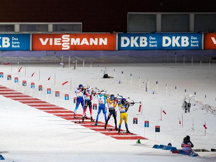Nach schwachen Schießergebnissen konnten die deutschen Biathleten nicht in den Kampf um die Podestplatzierungen eingreifen.