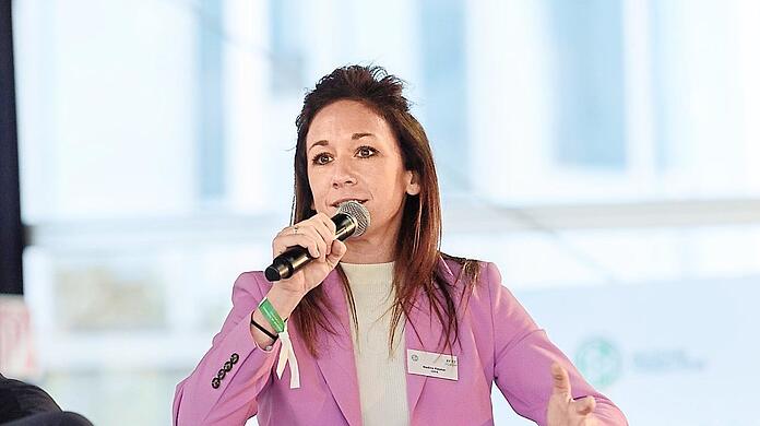 "Ich habe mich letzte Woche entschlossen, mich von den Gesprächen zurückzuziehen", sagt Nadine Keßler.  Foto: Sven Beyrich/dpa