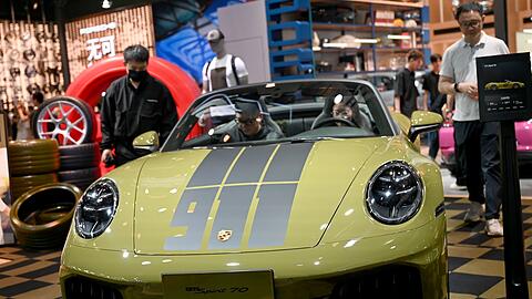 Porsche ist schwächer als erwartet ins neue Jahr gestartet. (Archivbild)
